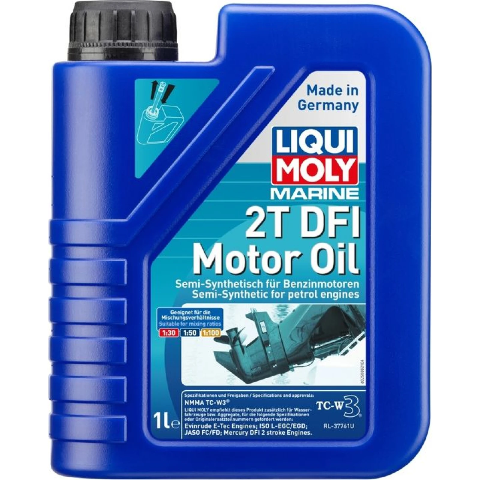 Liqui Moly Marine 2T DFI Motor Oil 1 l 25088