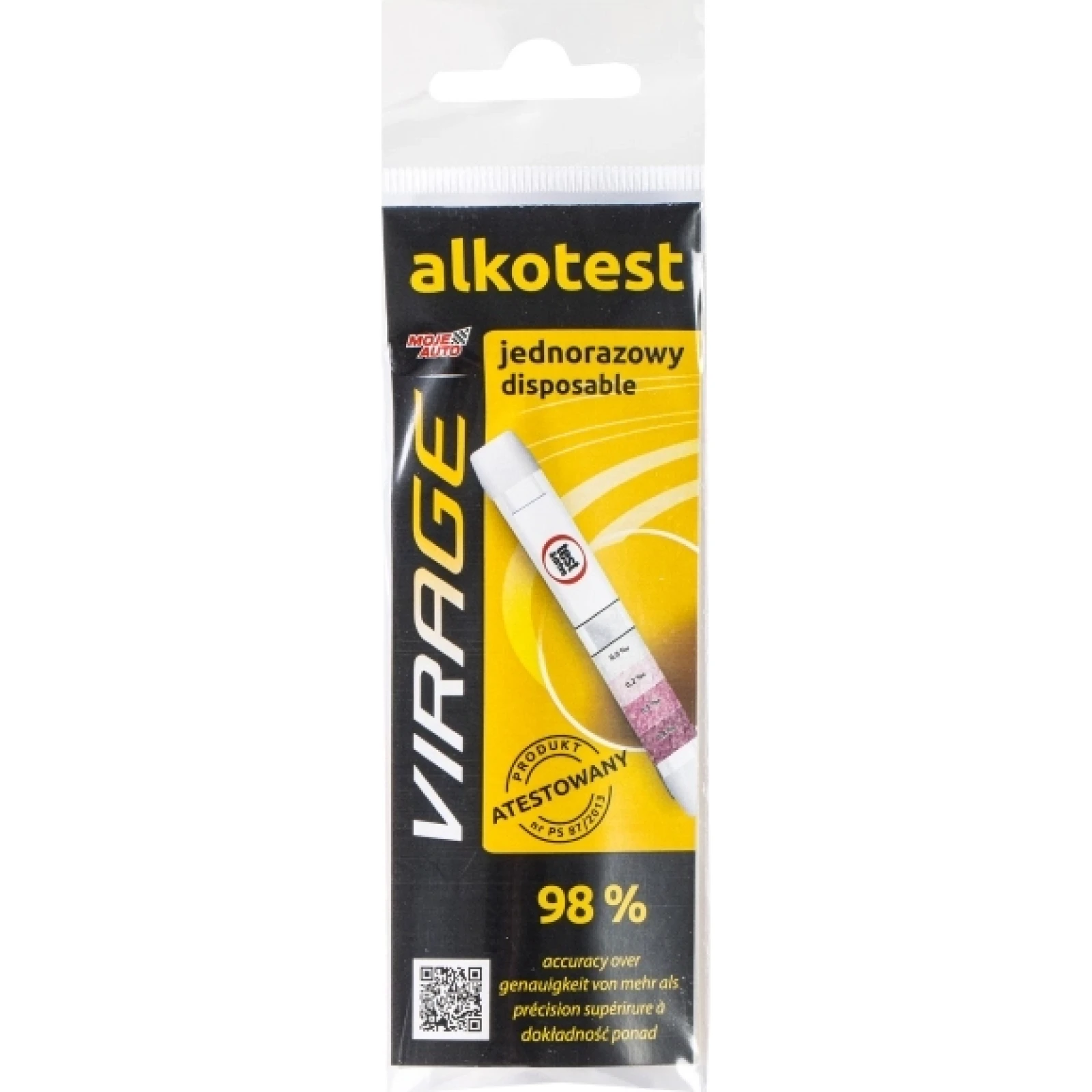 Einweg-Alkoholtester / Virage 94-020