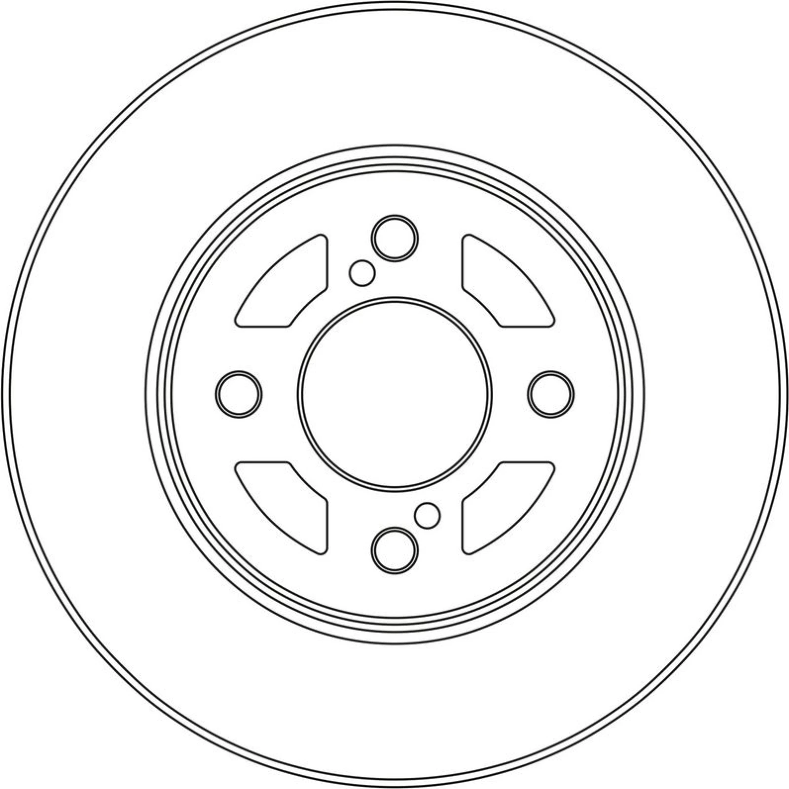 TRW Bremsscheibe DF6738