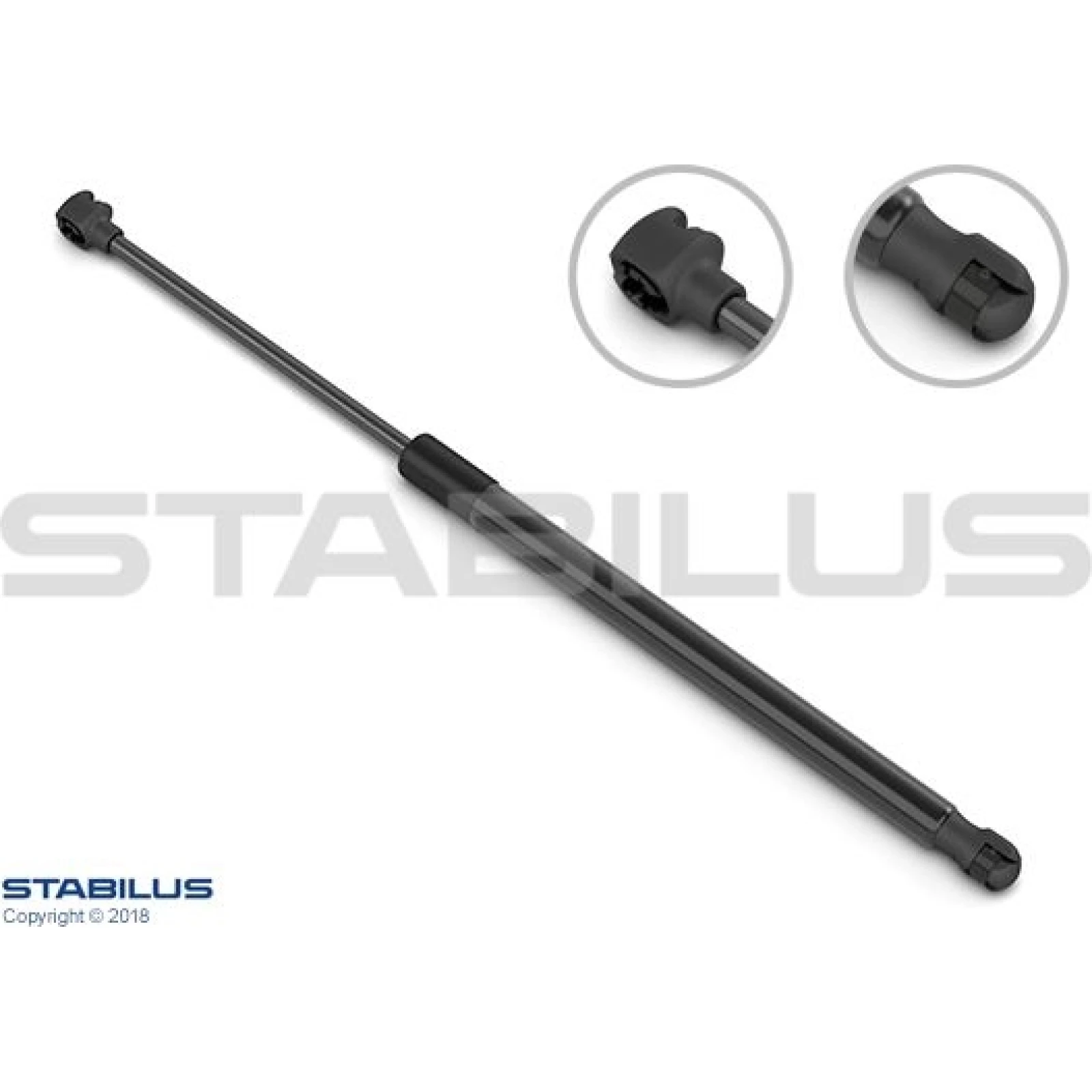 Gasfeder, Hinten L 468 630N 540866