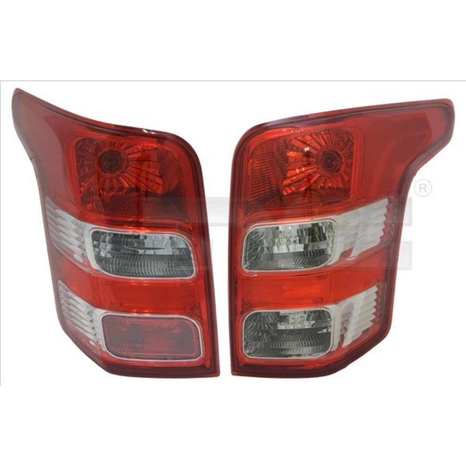 TYC Heckleuchte rechts mit Lampenträger 11-12827-05-2 OE Nummer 6000607109 - l