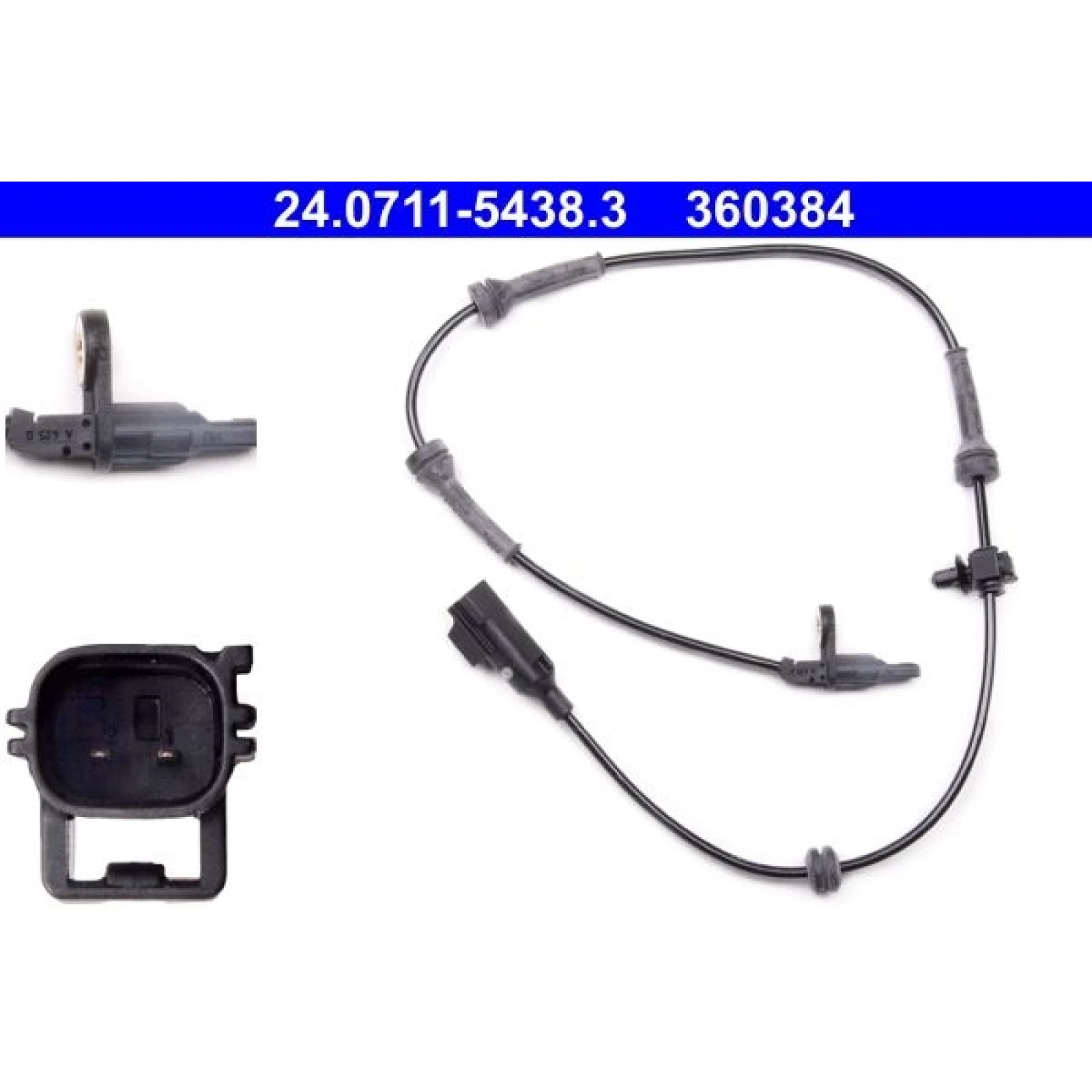 ATE ABS Sensor 24.0711-5438.3