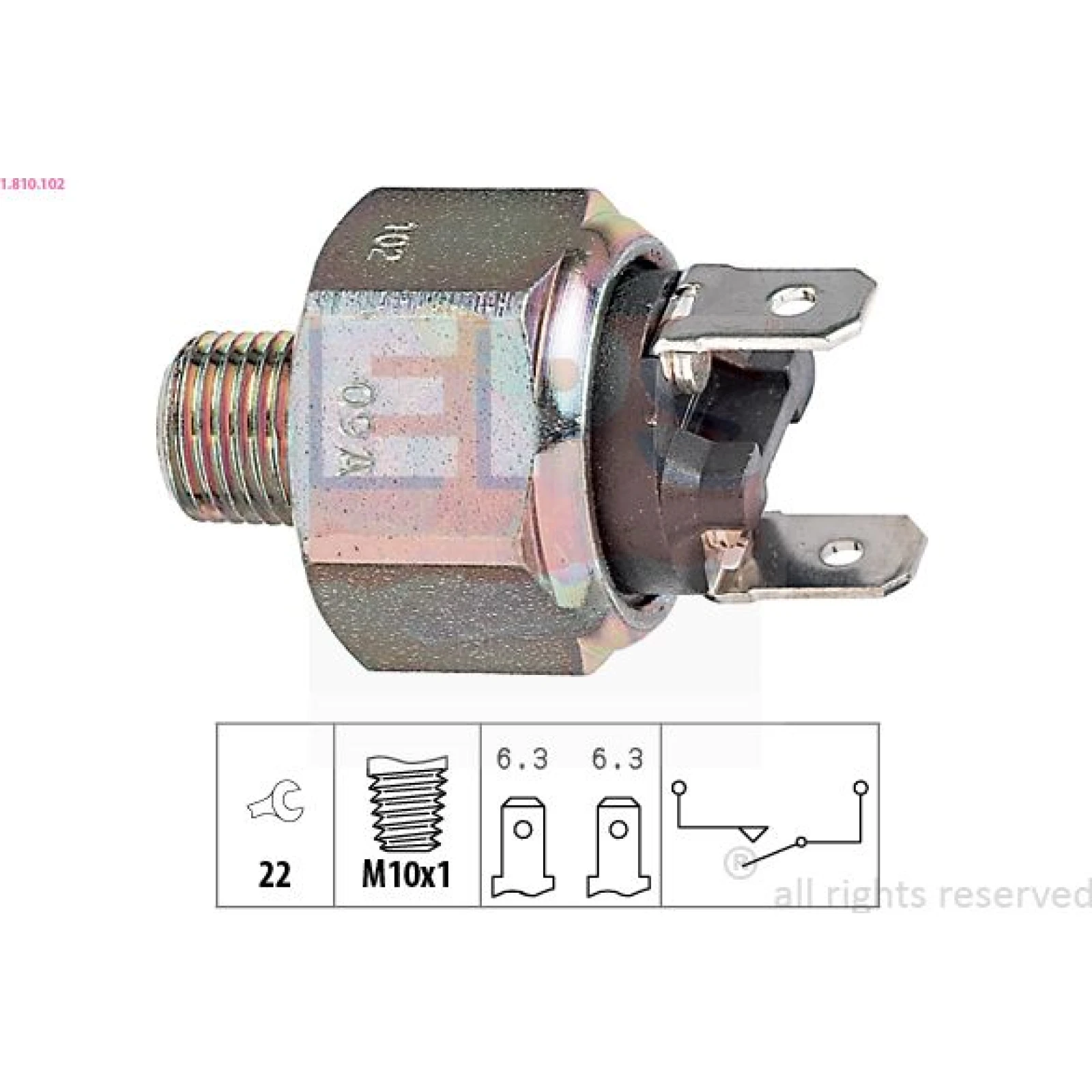 EPS Bremslichtschalter 1.810.102