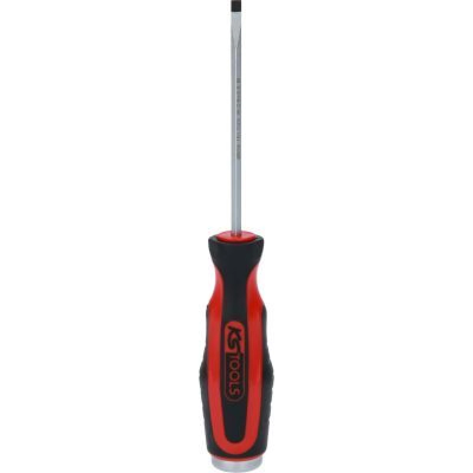 KS TOOLS Schraubendreher mit Schlagkappe ERGOTORQUE max für Schlitzschrauben 151.1123