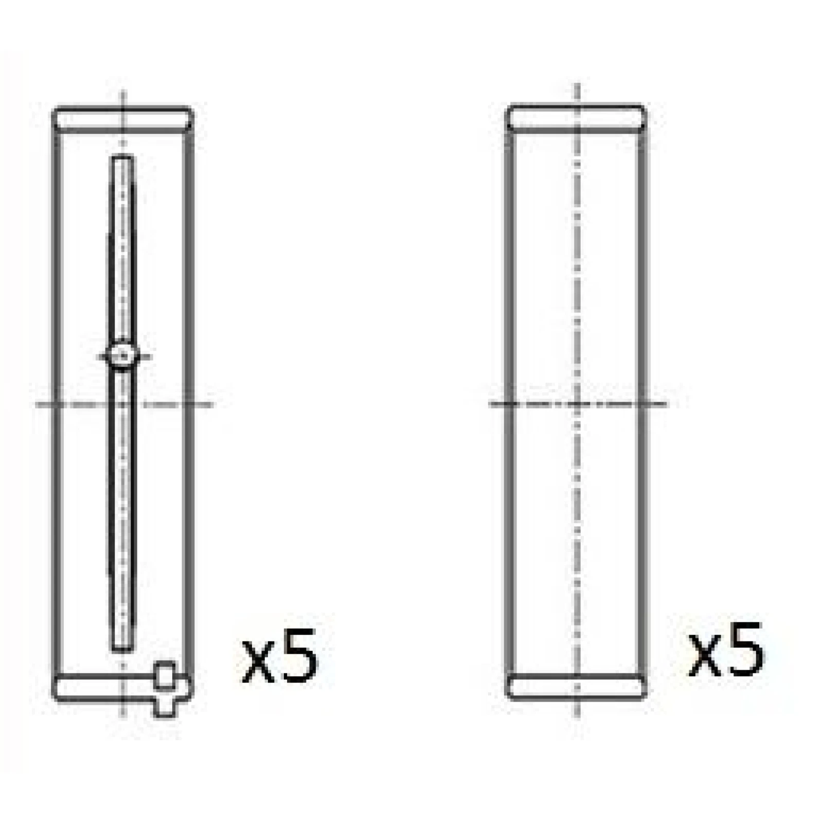 FAI AutoParts Kurbelwellenlager BM1019-STD