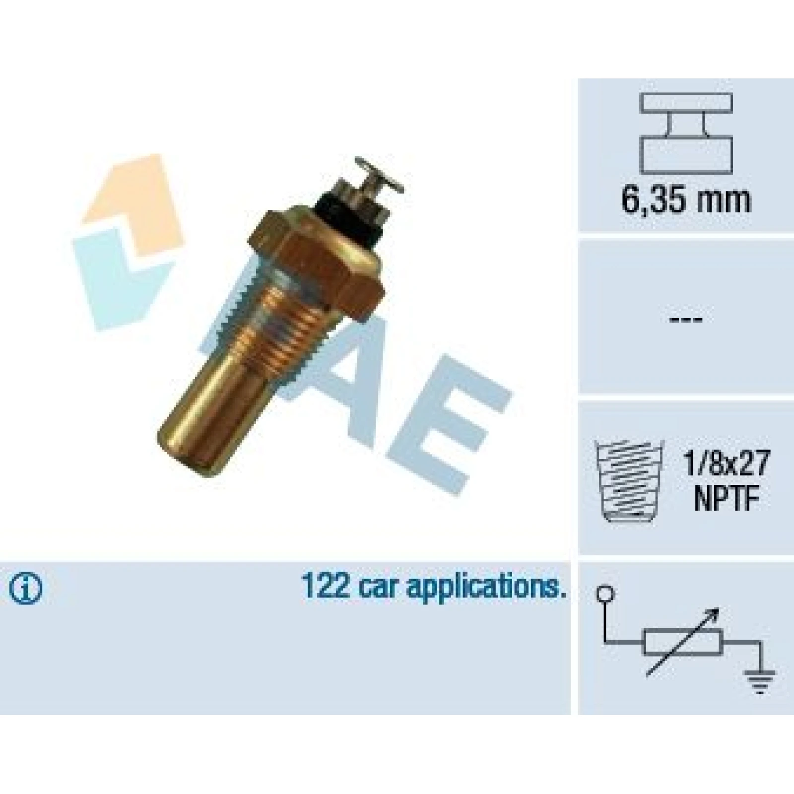 FAE Sensor, Kühlmitteltemperatur 32070