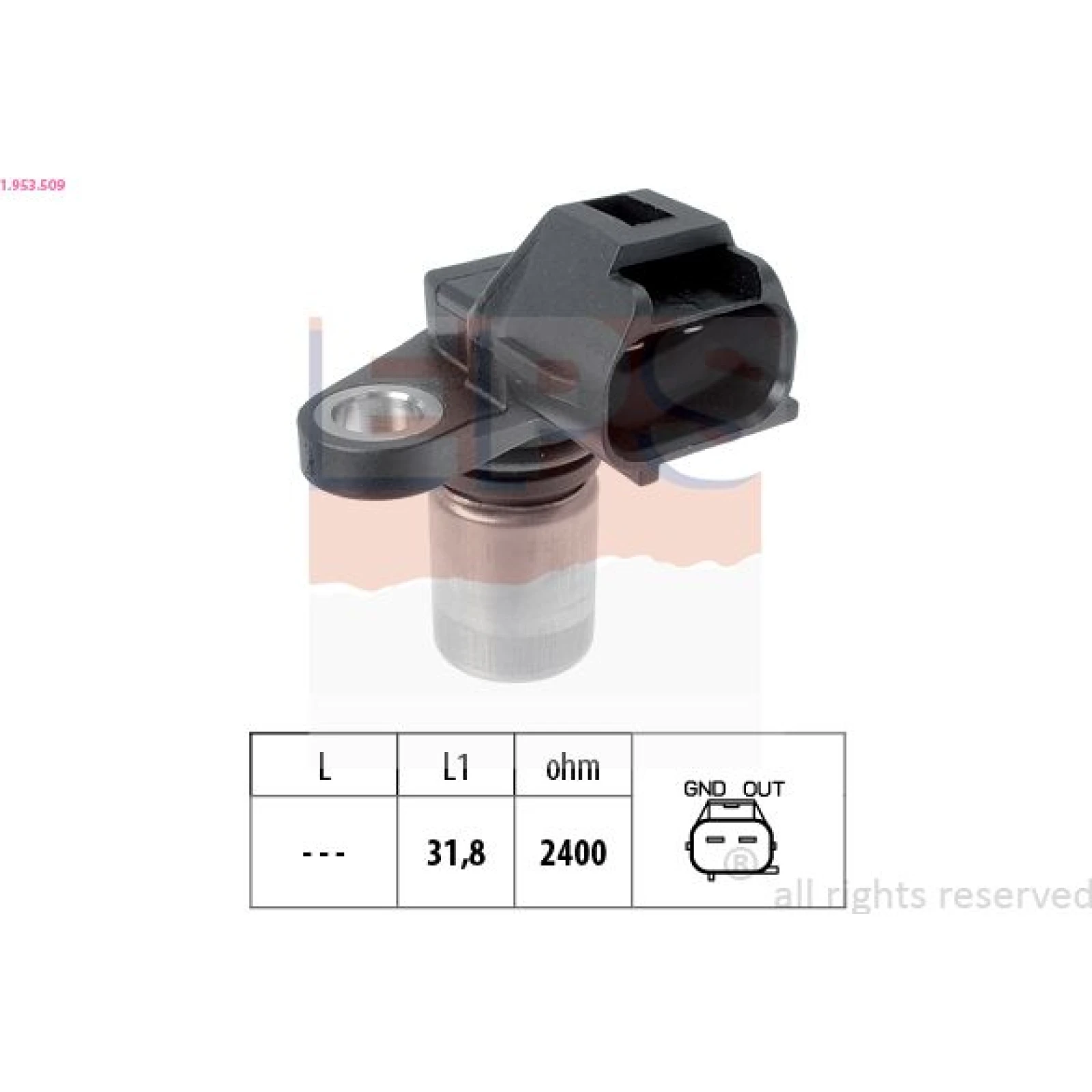 Sensor, Nockenwellenposition 1.953.509