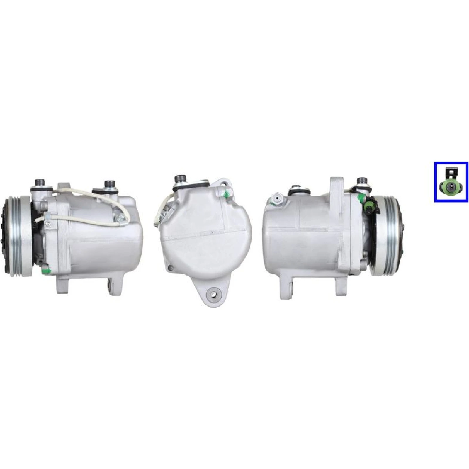 LUCAS Kompressor, Klimaanlage ACP01116