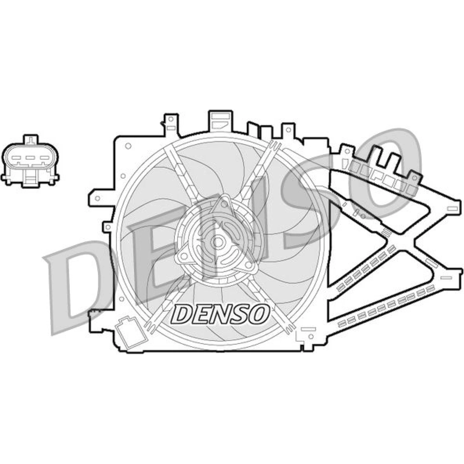 DENSO Motorkühler DRM09088