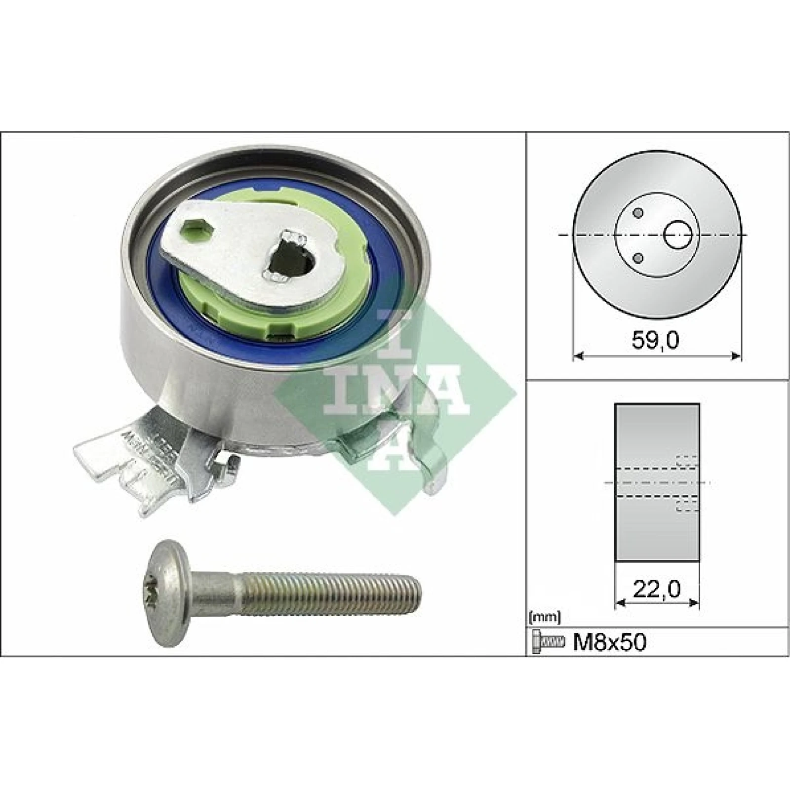 Spannrolle, Zahnriemen 531 0518 30