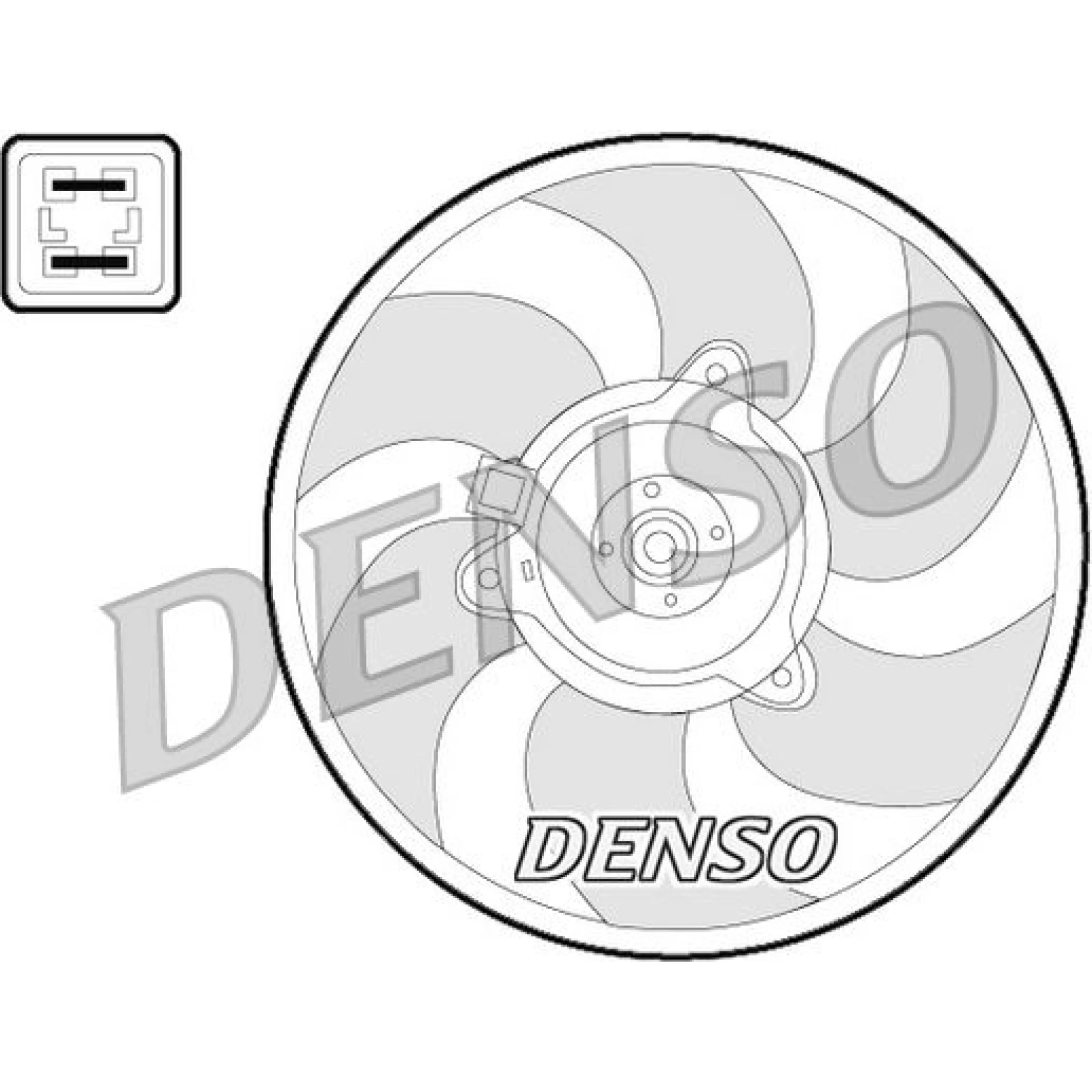 DENSO Kühlerlüfter DER32012