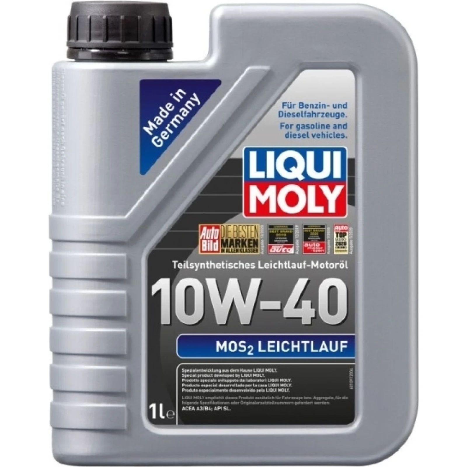 ÖL Liqui Moly 10W40 1L Mos2 L 2626