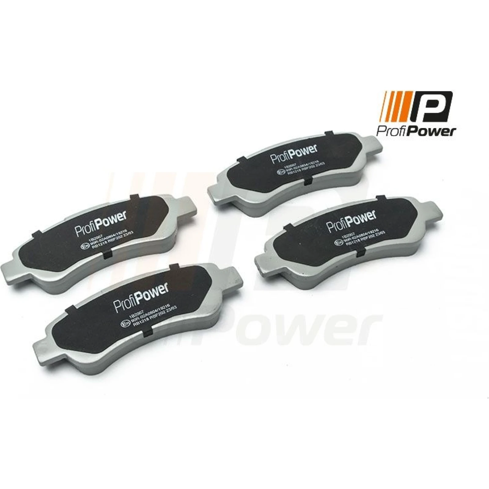 PROFIPOWER Bremsbelagsatz, Scheibenbremse 1B2007