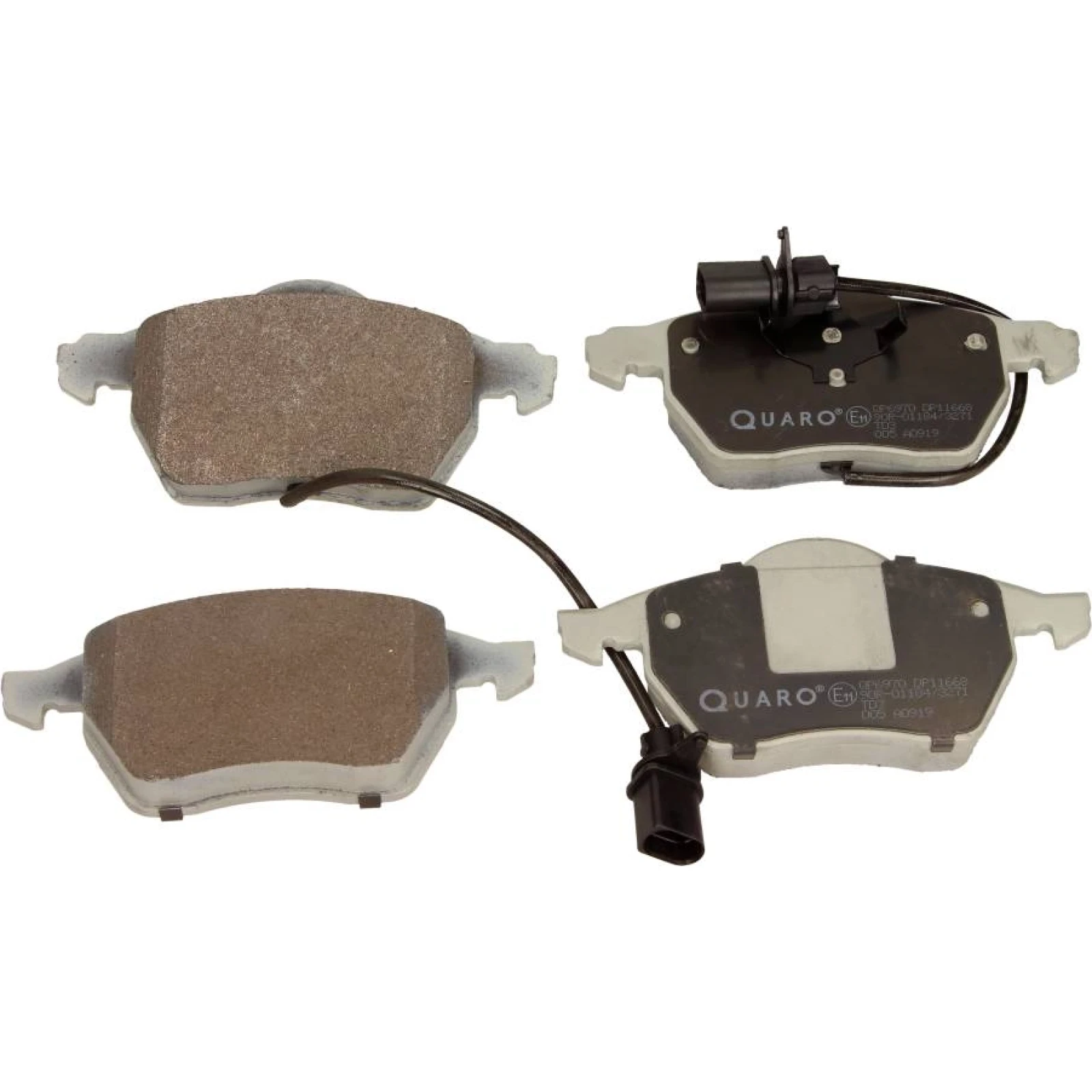Bremsbelagsatz Vw S. A4 99-/A6 -99/Passat 00- 1.6-2.8 Mit Wva-Sensoren 23018 QP6970