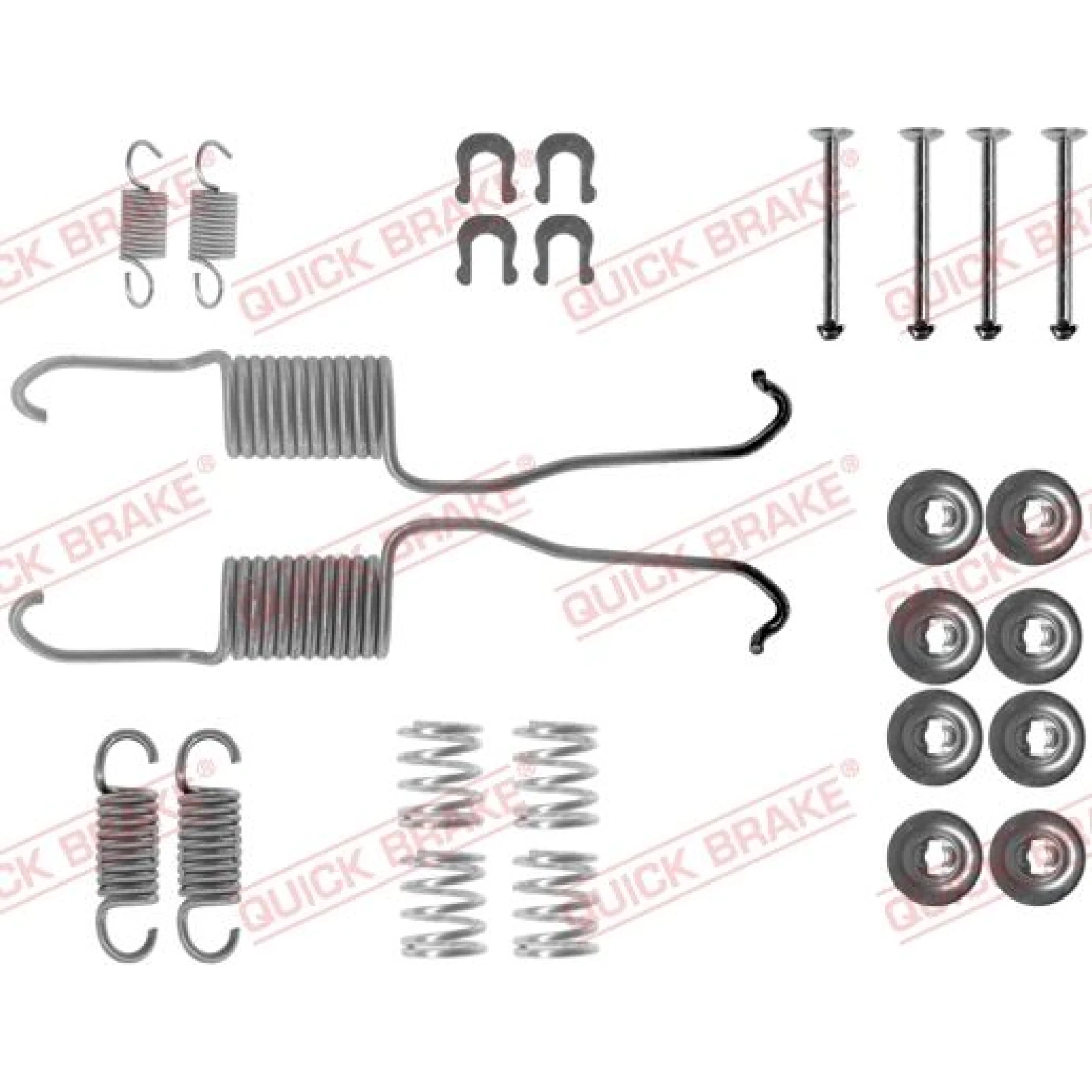 391-0684 Montagesatz f.Bremsbacken 105-0684