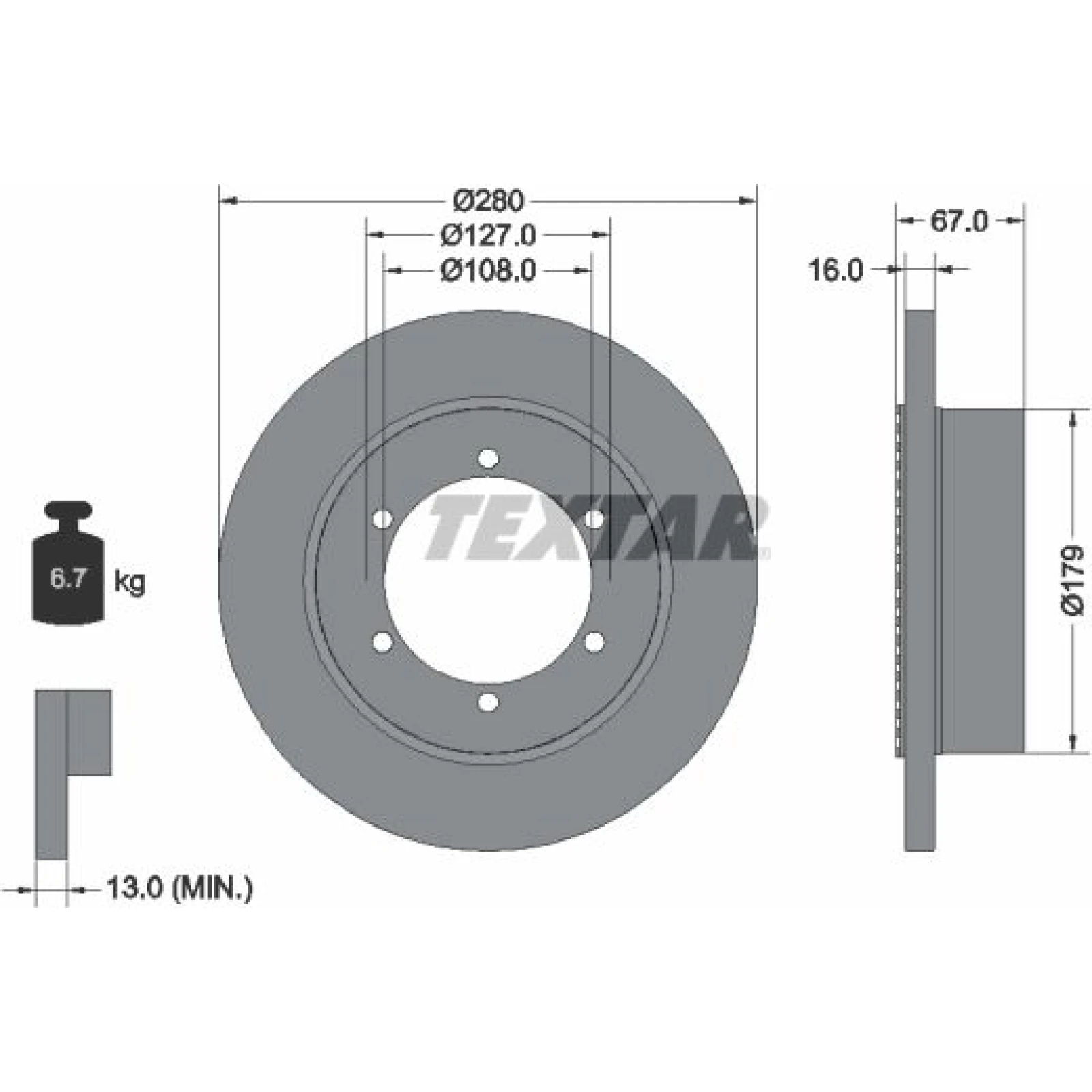 Bremsscheibe 92304003