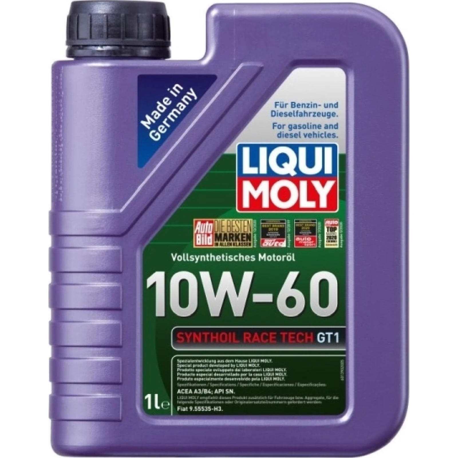 Ol Liqui Moly 10W60 1L Synth 8908