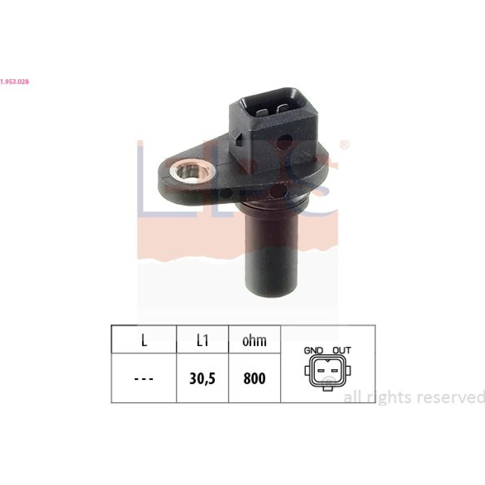 EPS Geschwindigkeitssensor 1.953.028