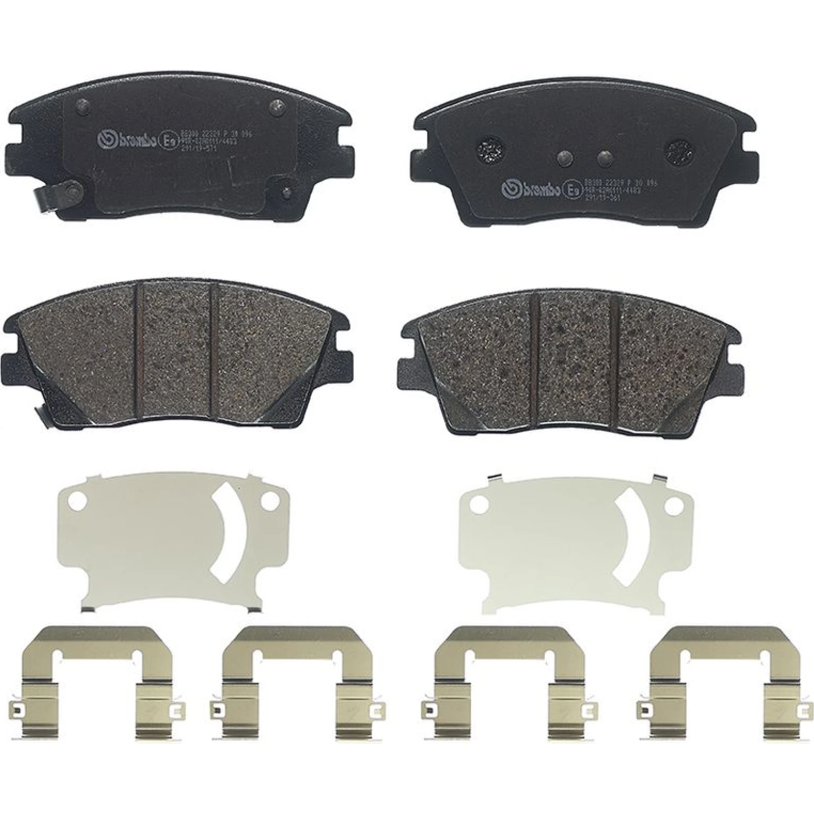 BREMBO Bremsklötze VA P 30 096
