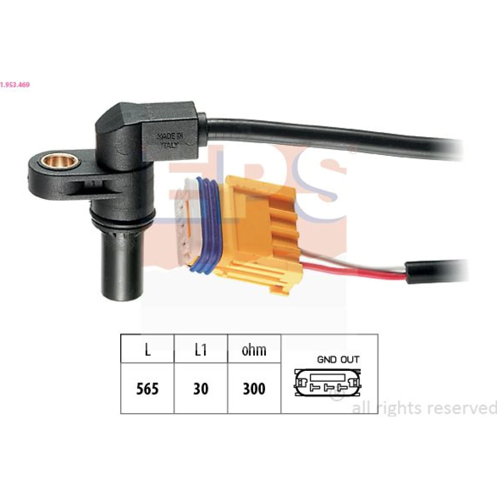 Drehzahlsensor, Automatikgetriebe 1.953.469