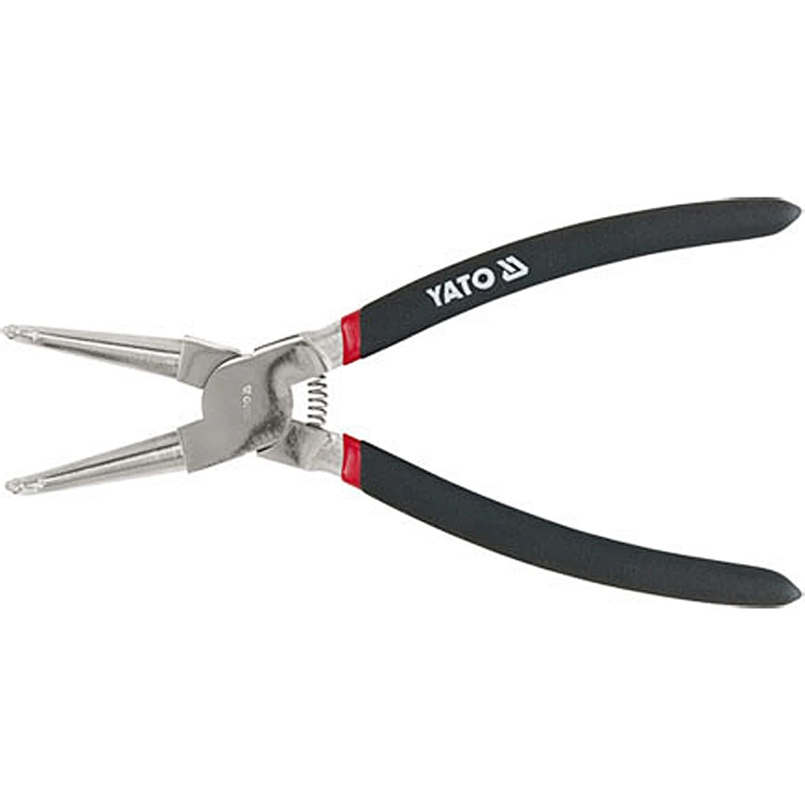 YATO YT-2143 Seegeringzange Gebogen Innen 150 mm Crv