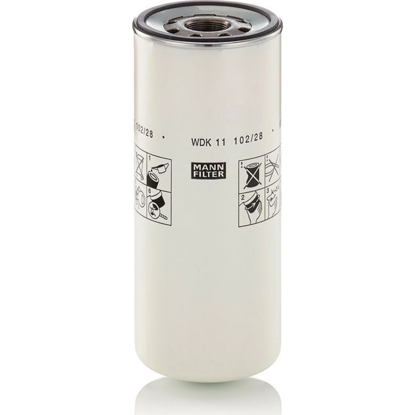 WDK 11 102/28 MANN-FILTER Kraftstofffilter LKW 11 102/28