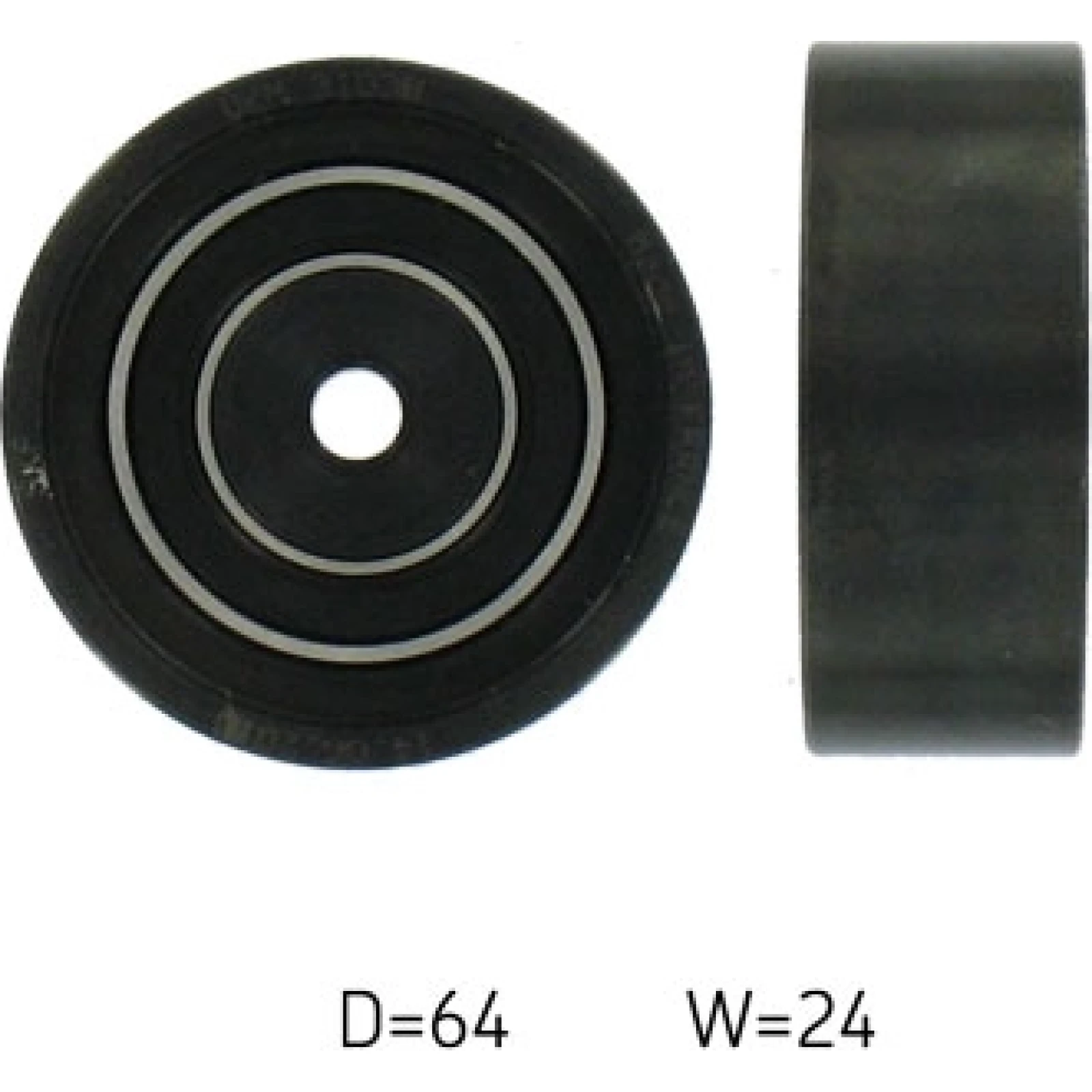 Umlenkrolle Multi-V VKM 31038