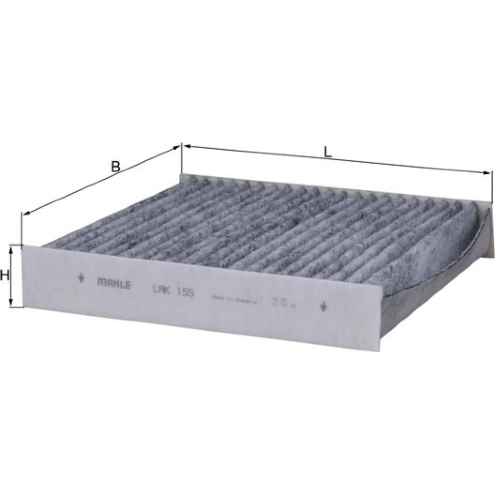 MAHLE Filter, Innenraumluft LAK 155