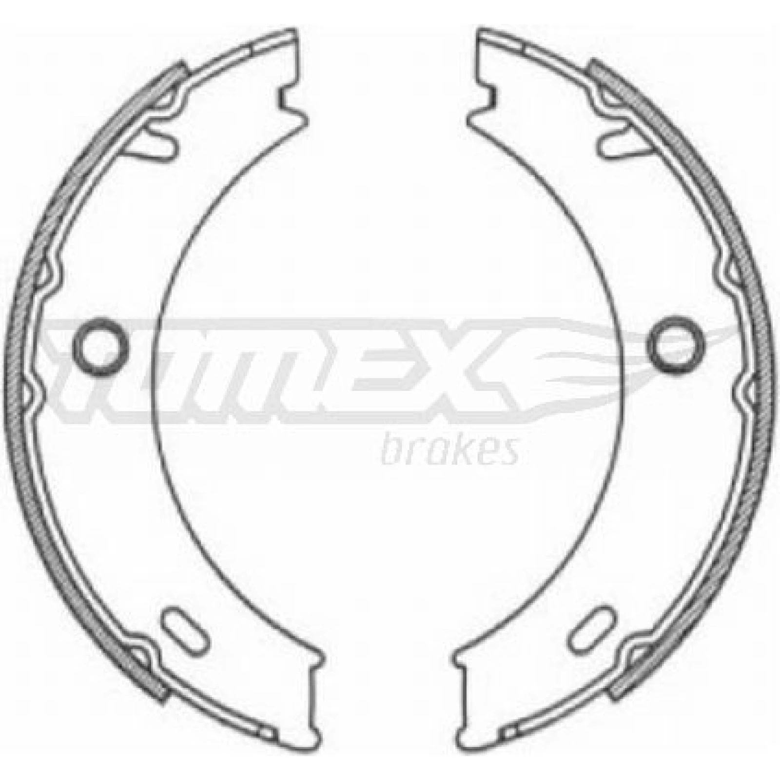 TOMEX brakes Bremsbackensatz TX 21-18