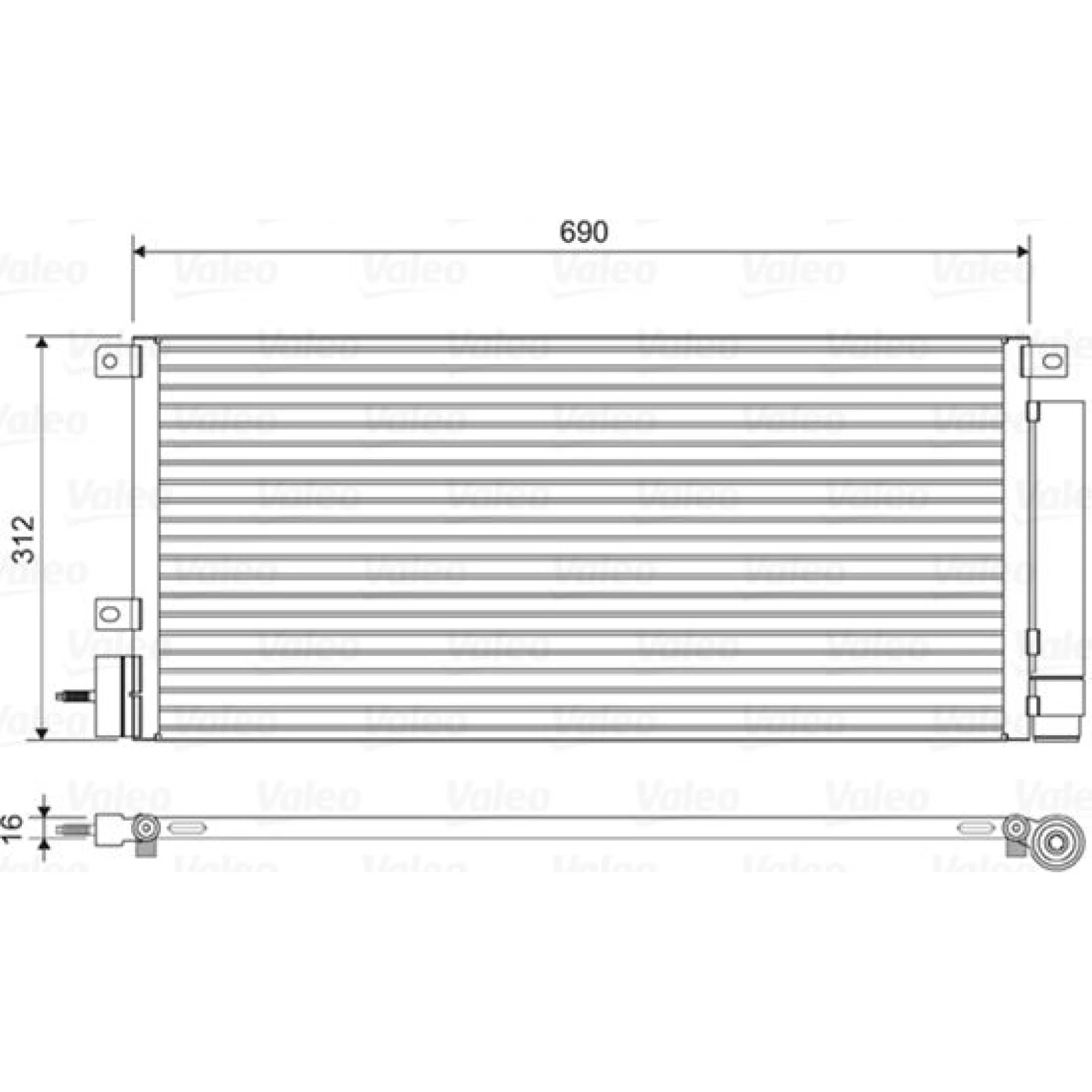 Kondensator, Klimaanlage 822576