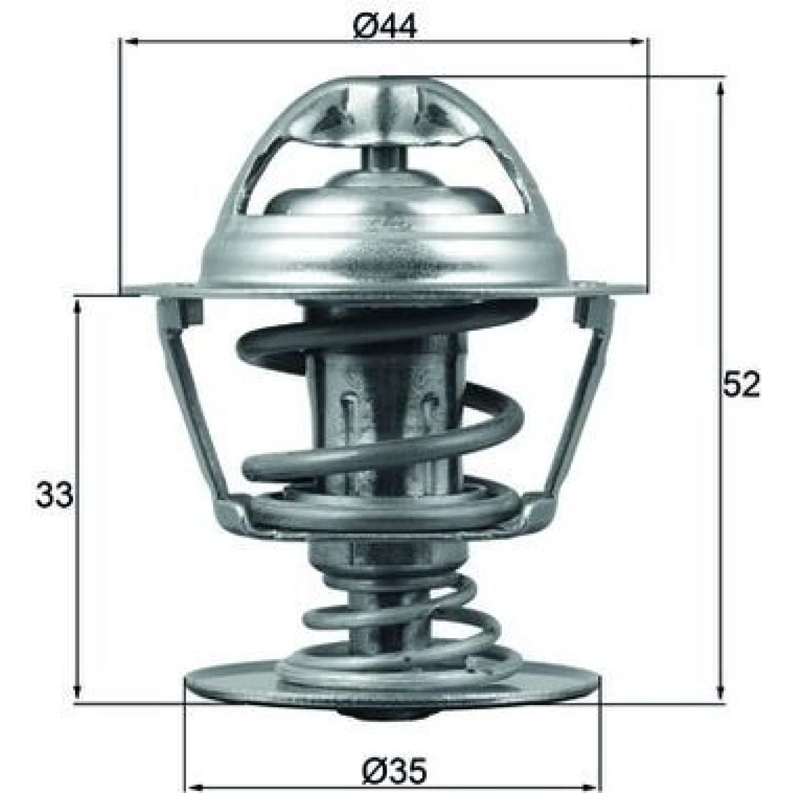 Thermostateinsatz mit Dichtung TX 173 88D