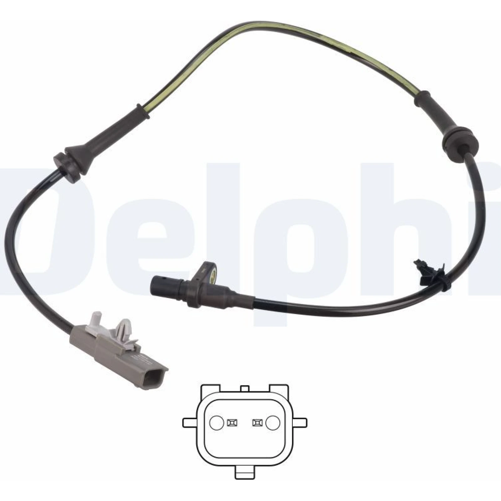 DELPHI Sensor, Raddrehzahl SS21256-12B1