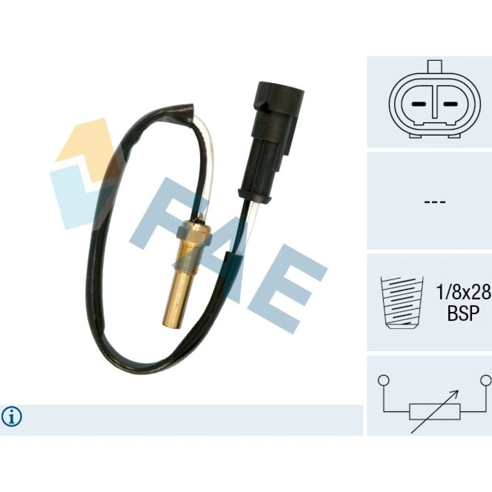 FAE Sensor, Kühlmitteltemperatur 33555