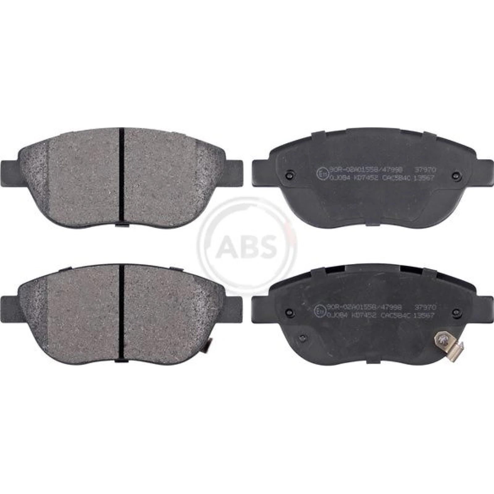 A.B.S. Bremsbeläge 37970