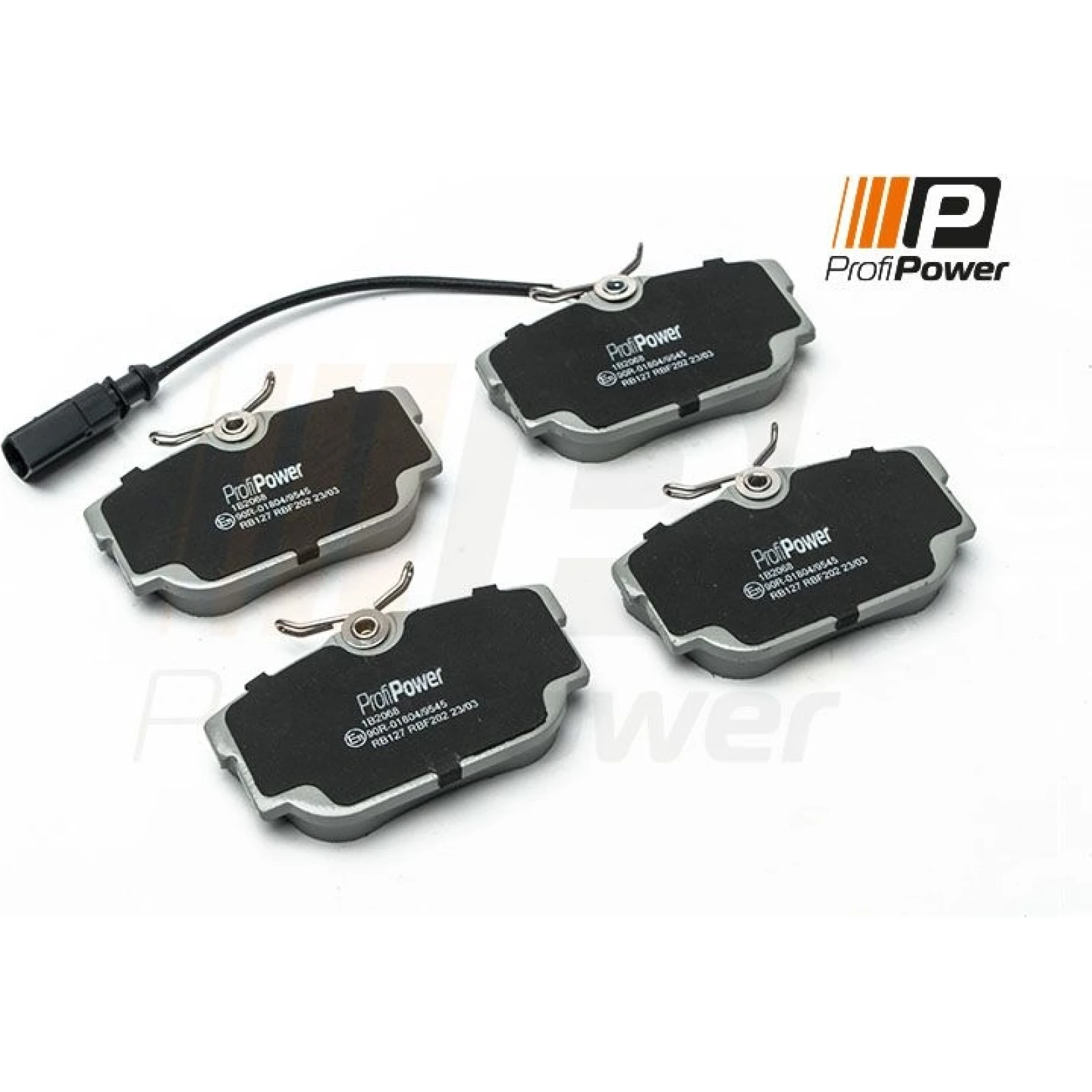 PROFIPOWER Bremsbelagsatz, Scheibenbremse 1B2068