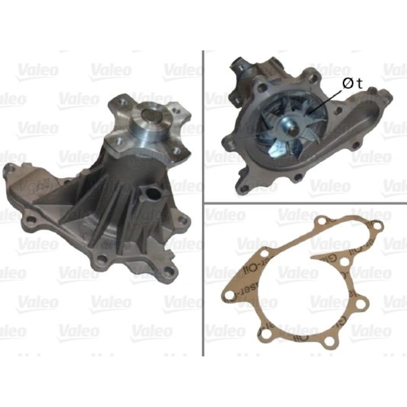 Valeo Wasserpumpe / Kühlmittelpumpe 506927