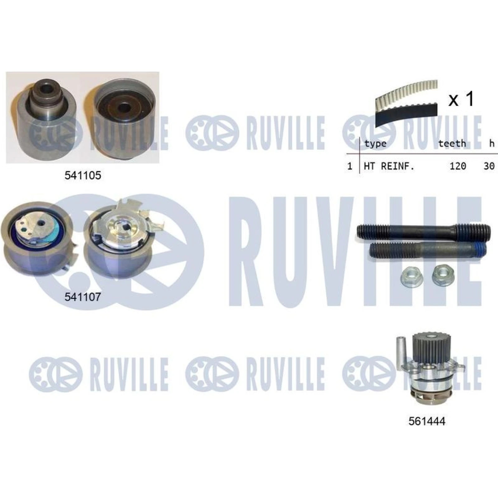 RUVILLE Spannrolle, X 55739