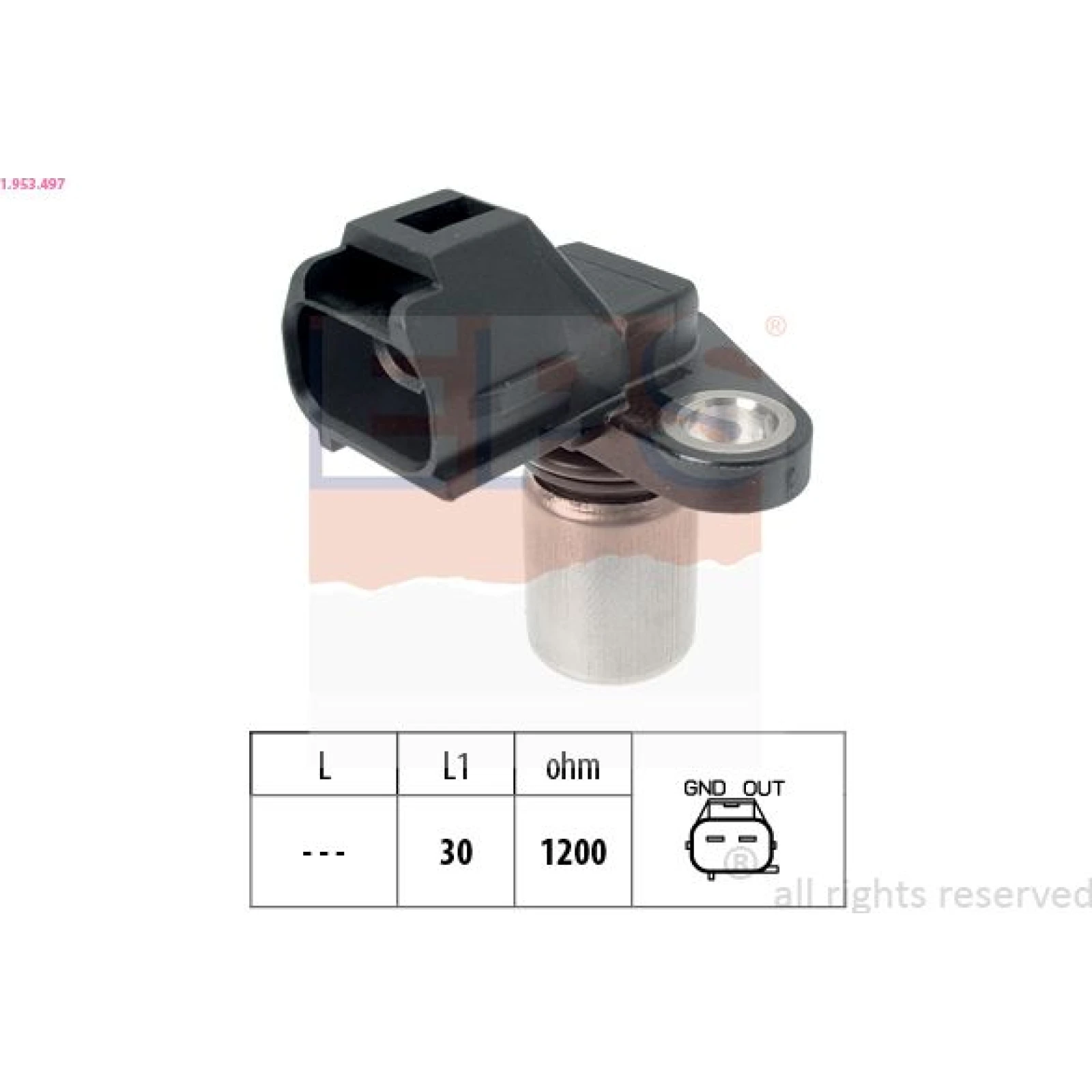 Sensor, Nockenwellenposition 1.953.497