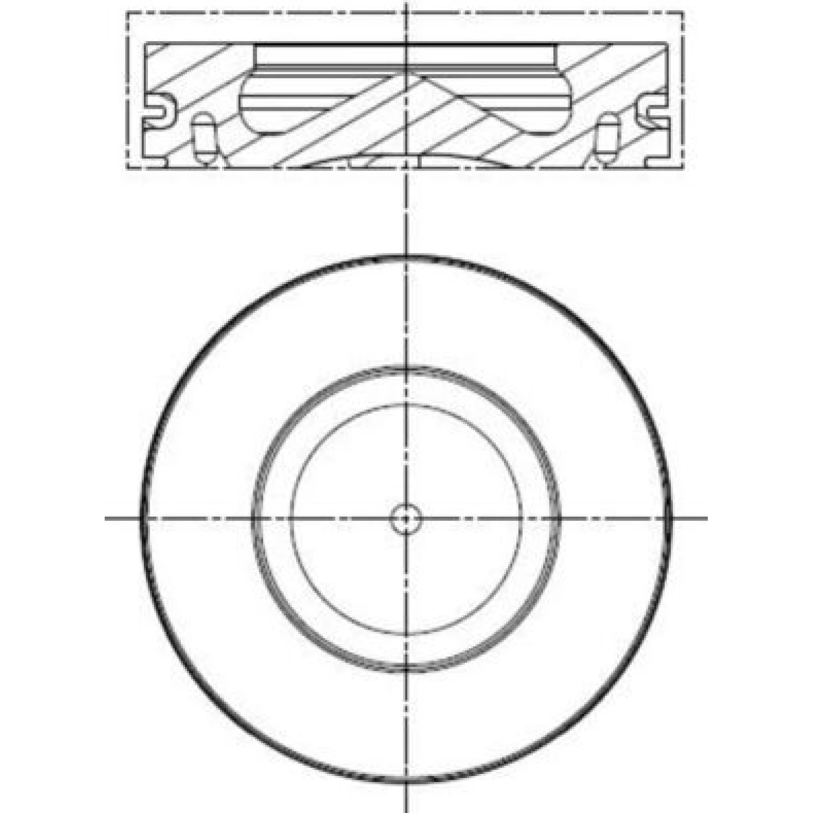 MAHLE Kolben 081 PI 00100 000