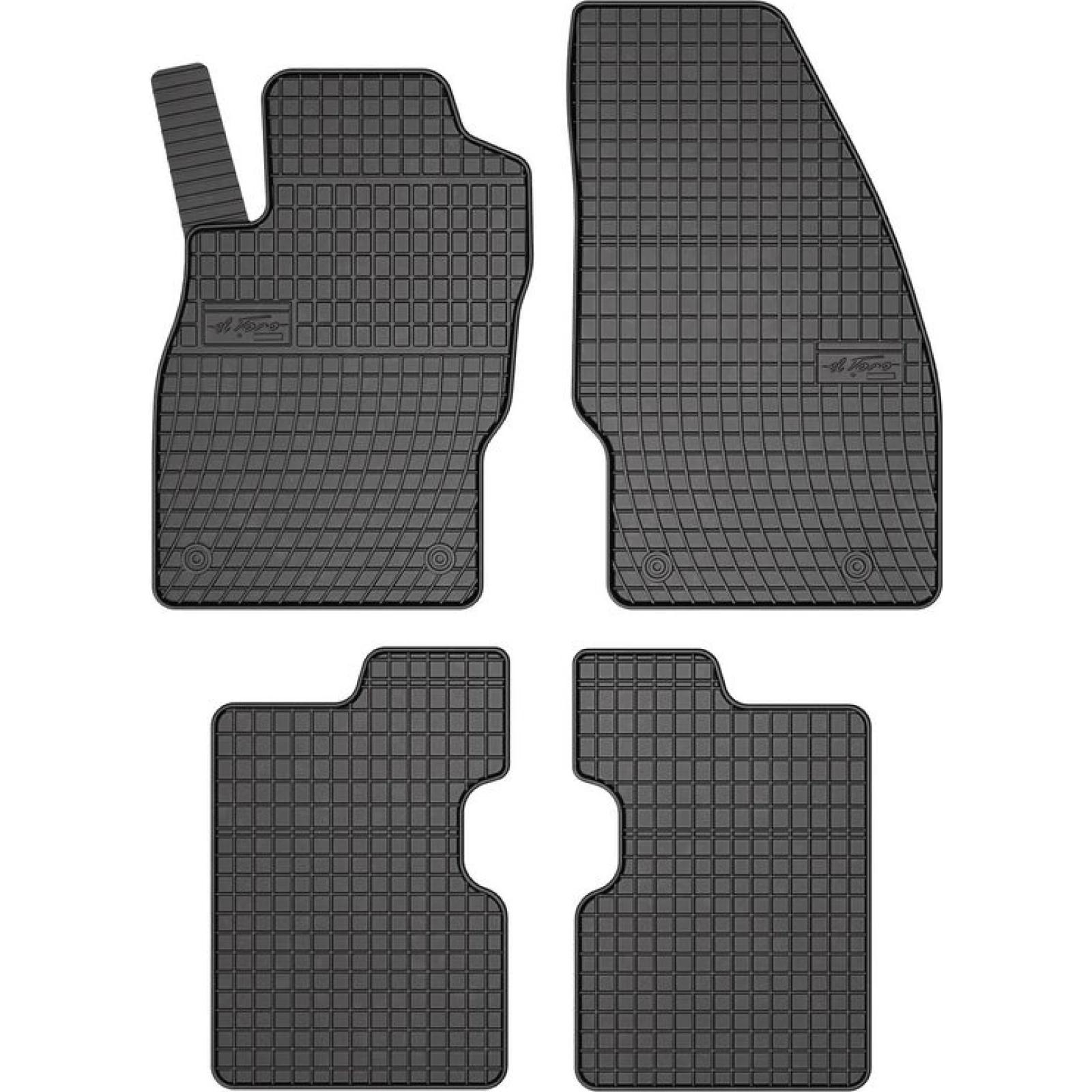 FROGUM passgenaue Kofferraummatte / Gummimatte Opel Corsa E 2014 542988