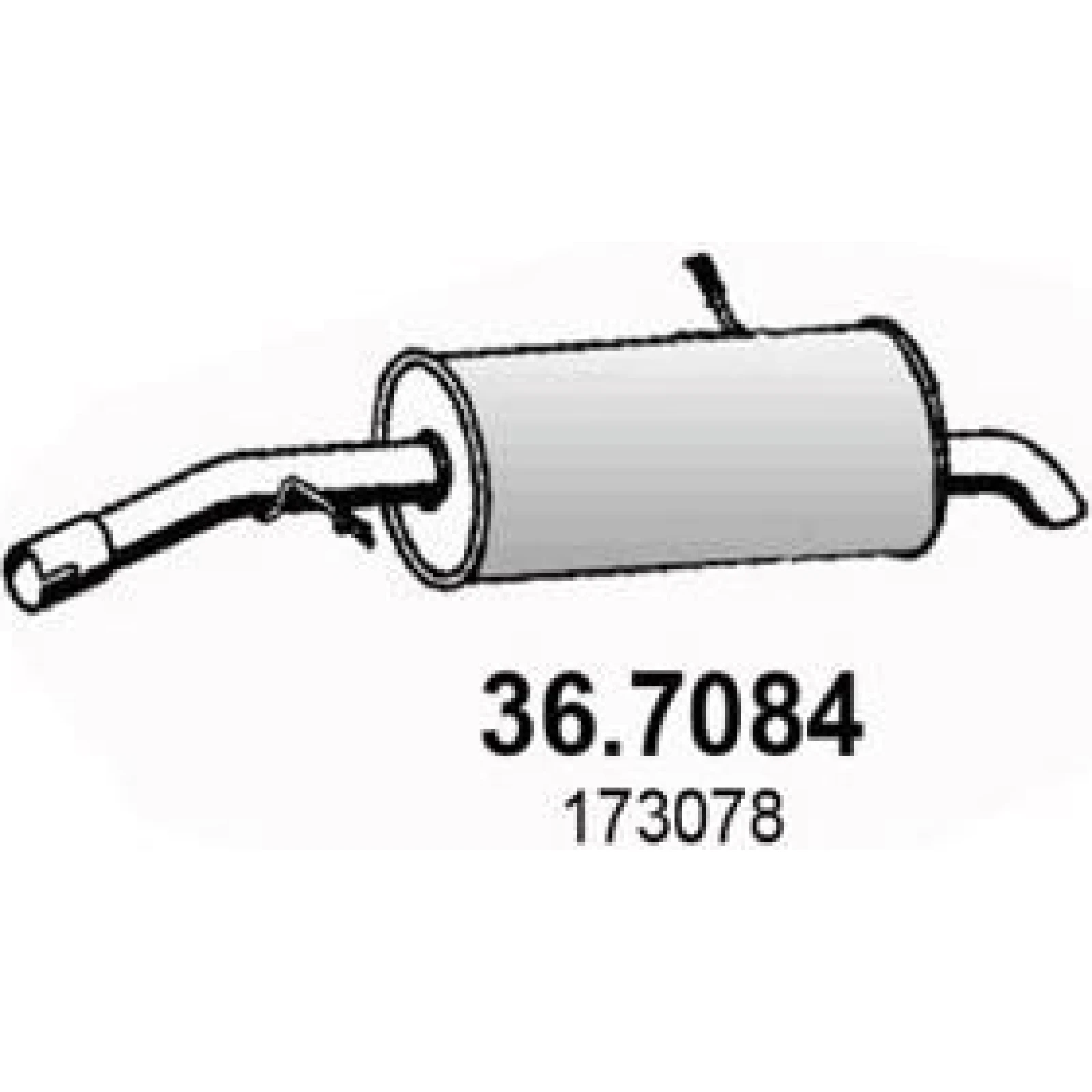 Endschalldämpfer 36.7084