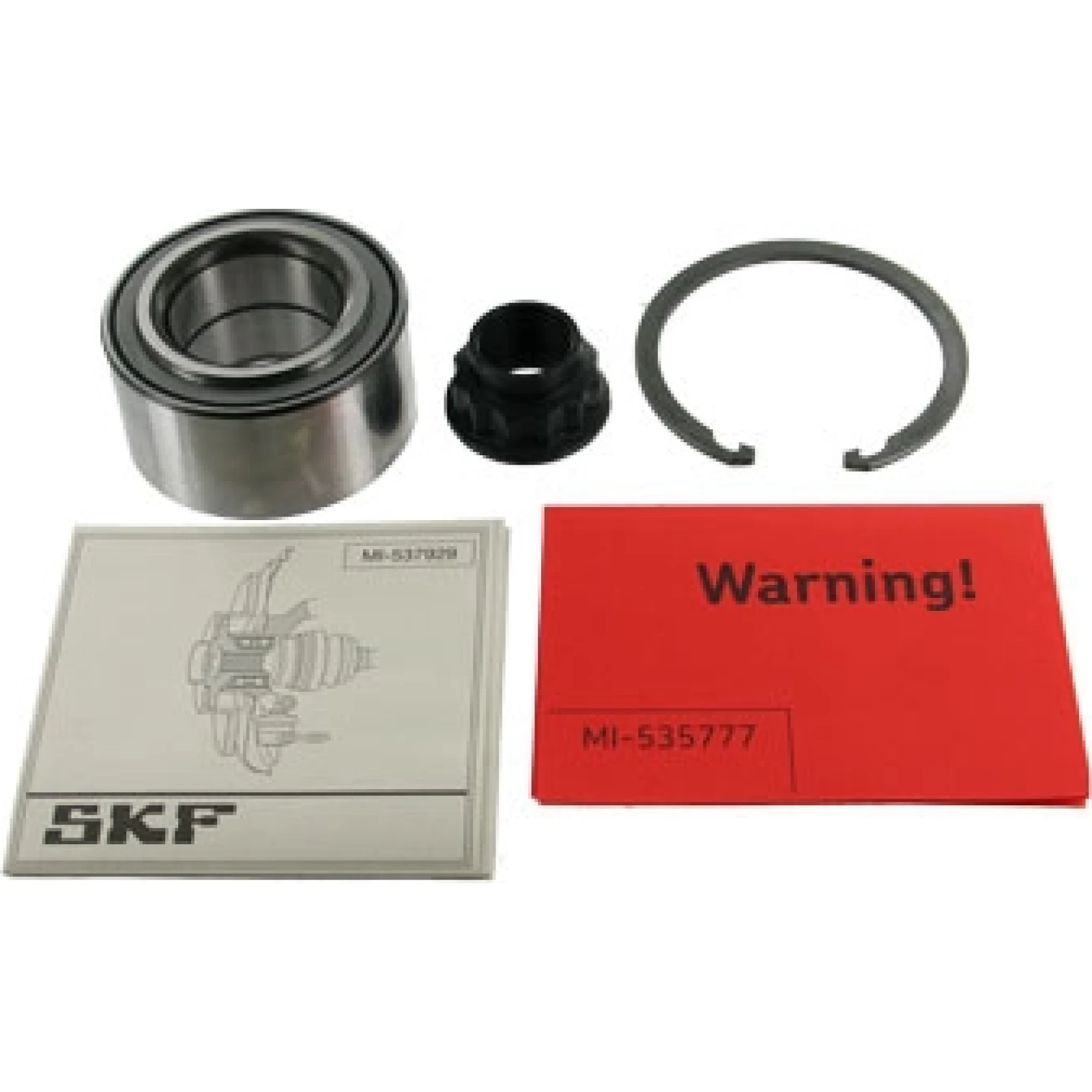 Radlagersatz VA m.ABS Sensorring VKBA 3684