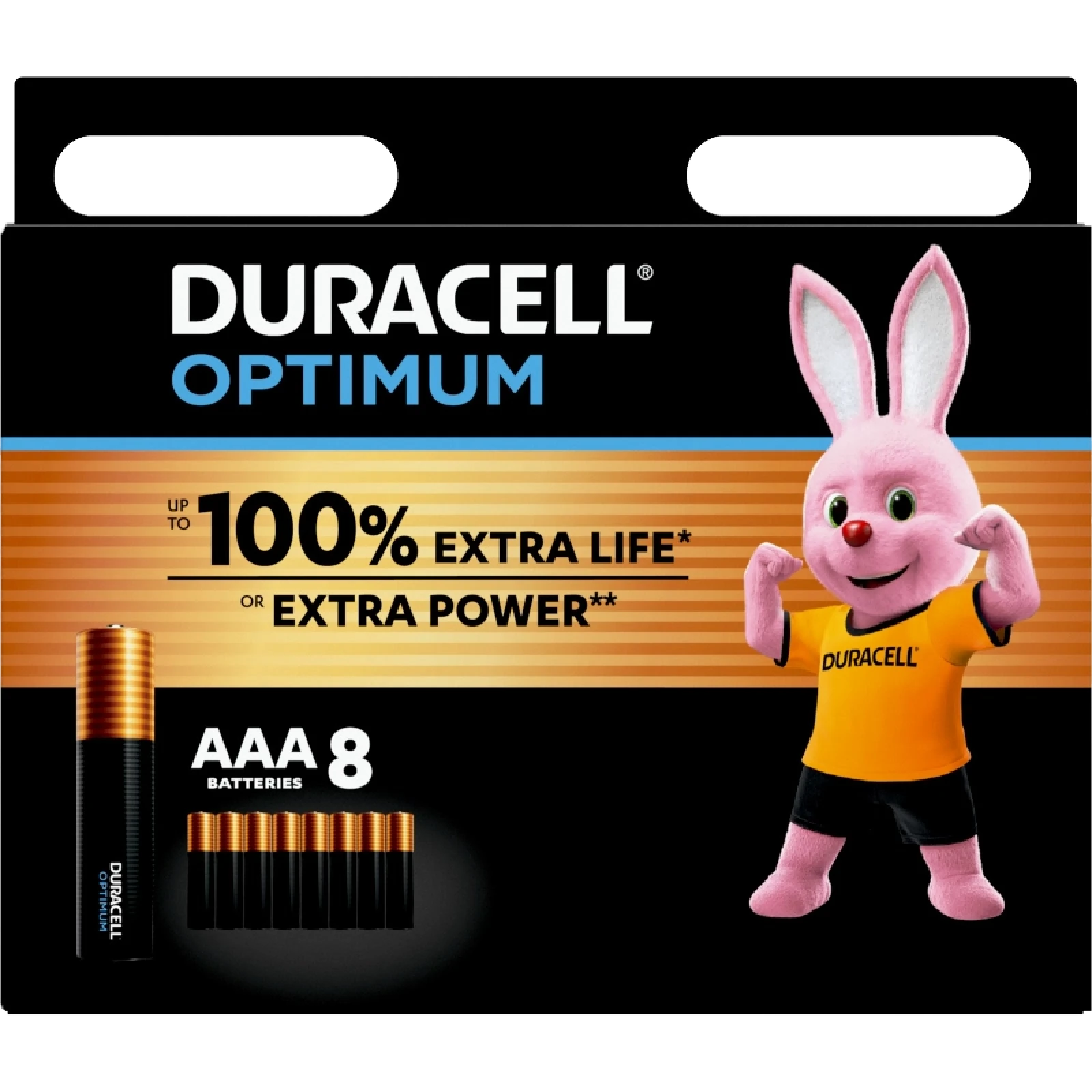 Duracell Optimum 8AAA 5000394137714