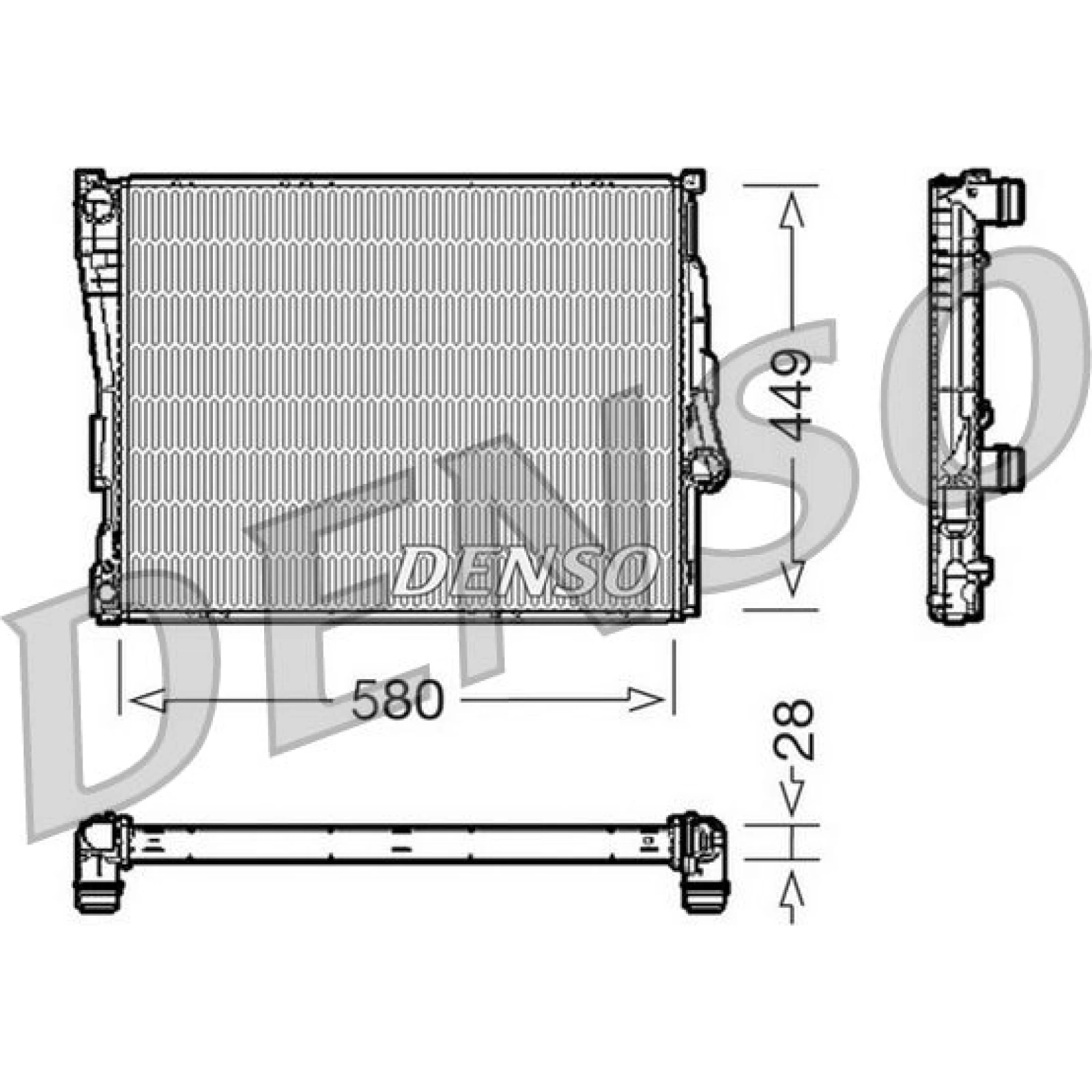 DENSO Motorkühler DRM05069