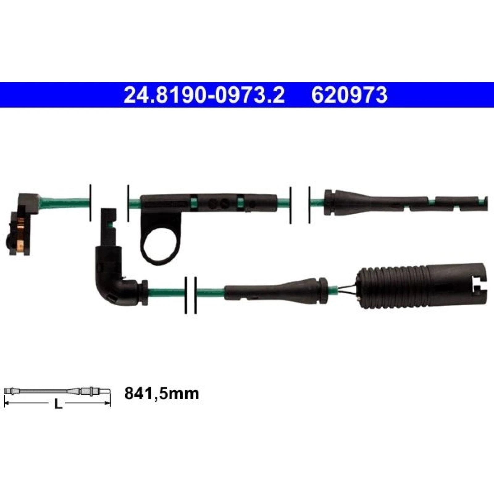 ATE Verschleißsensor 24.8190-0973.2