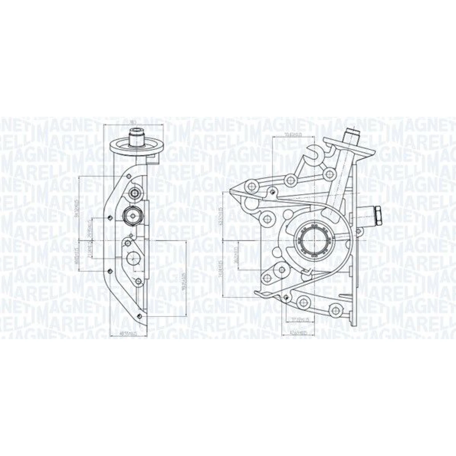 MAGNETI MARELLI Ölpumpe 351516000113