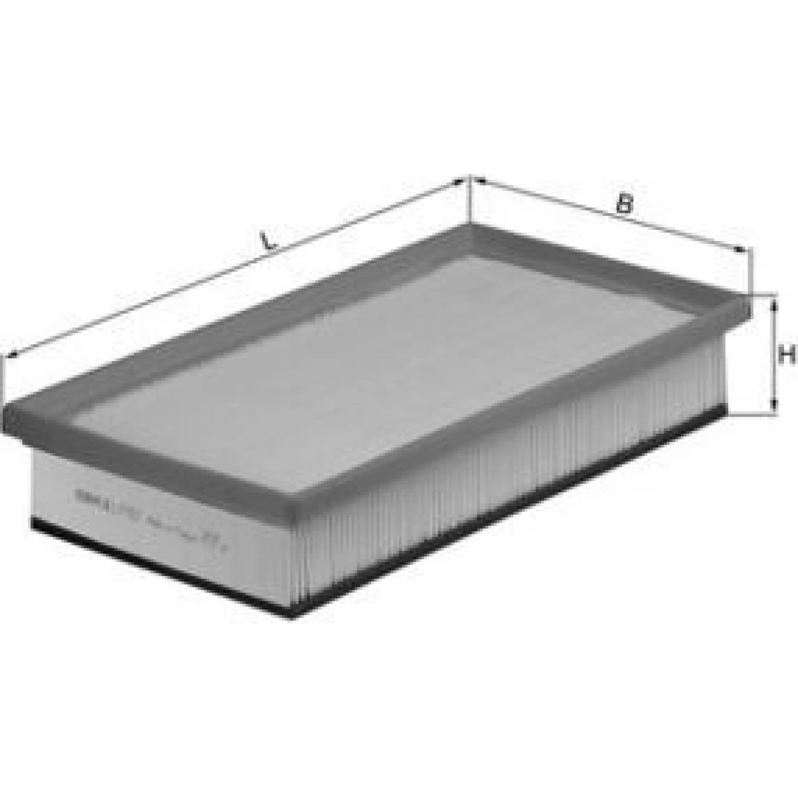 MAHLE Luftfilter LX 1027