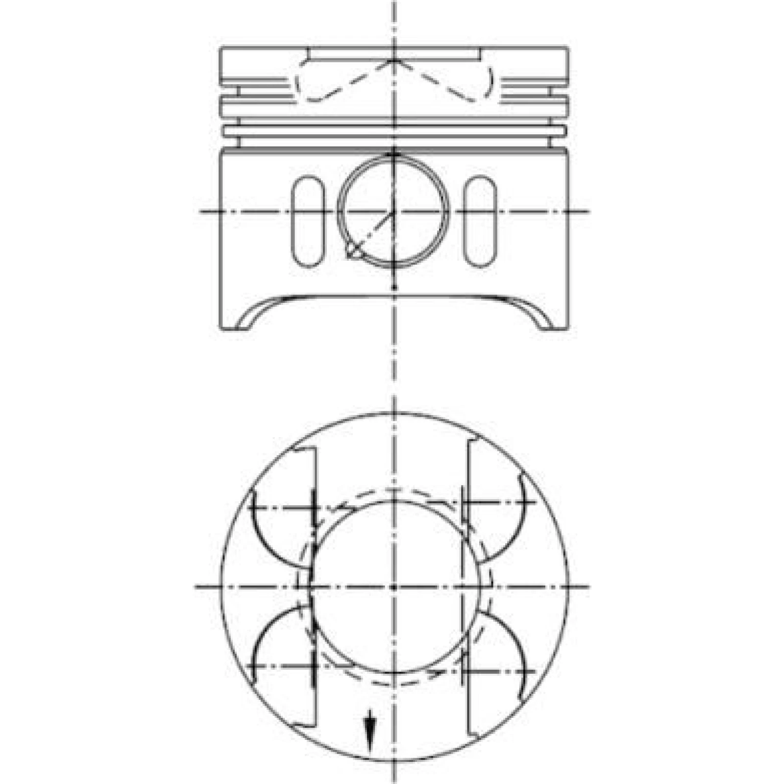 Kolben 41014600