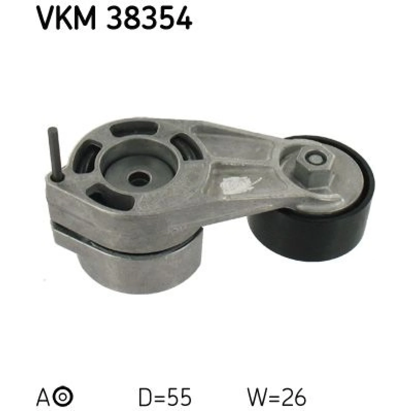 Multi-V-Umlenkrolle VKM 38354