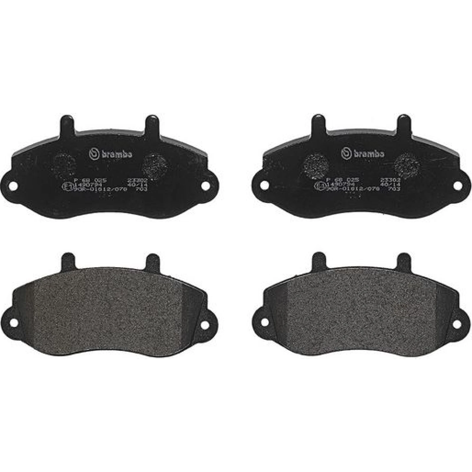 BREMBO Bremsklötze VA P 68 025
